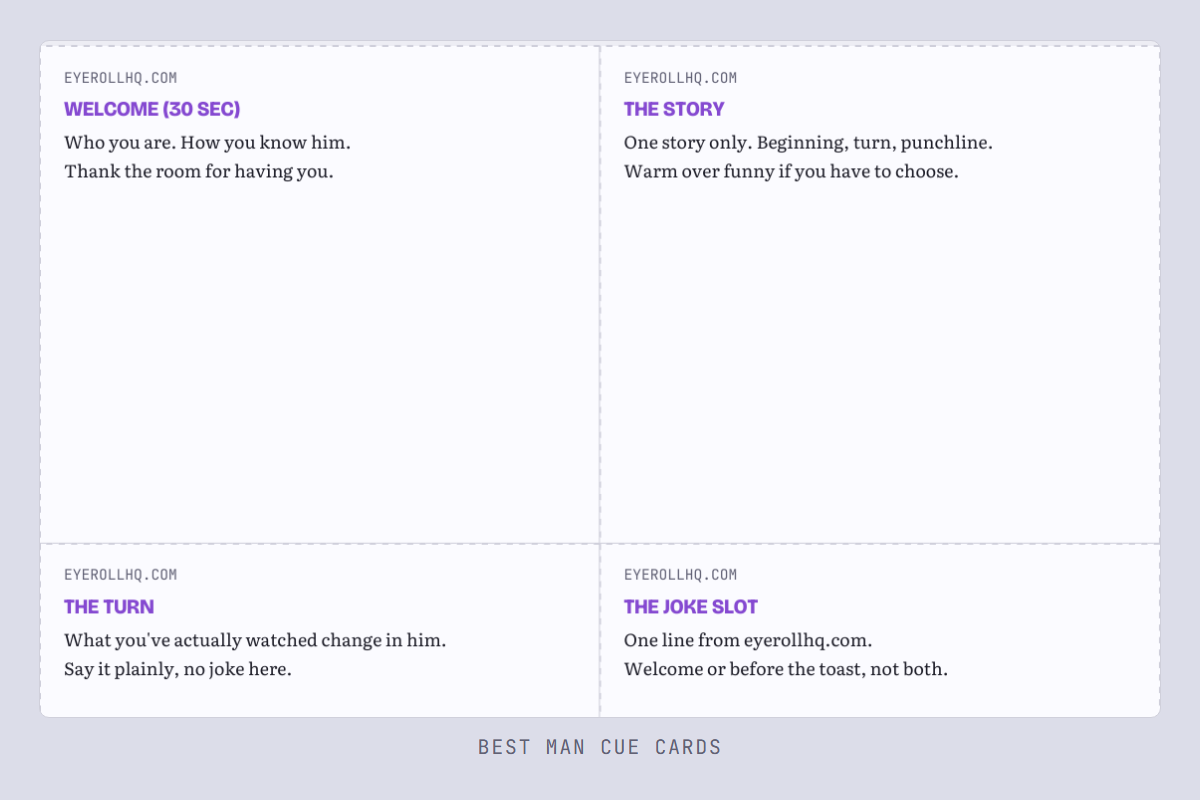 A sharp, fully readable crop of the top row of printable cue cards